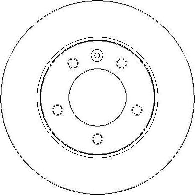 DJ Parts BD2718 - Fren diski www.parts5.com