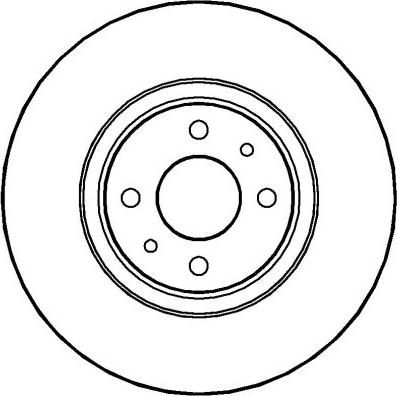 NATIONAL NBD348 - Disc frana www.parts5.com