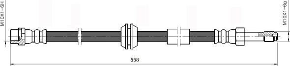 NATIONAL NBH6062 - Furtun frana www.parts5.com