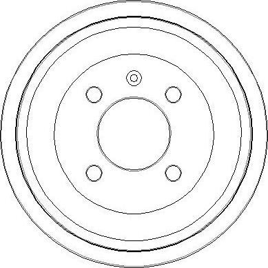 NATIONAL NDR323 - Tambur frana www.parts5.com