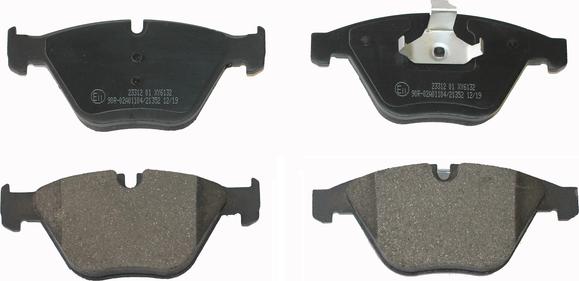 NATIONAL NP2555 - Brake Pad Set, disc brake www.parts5.com