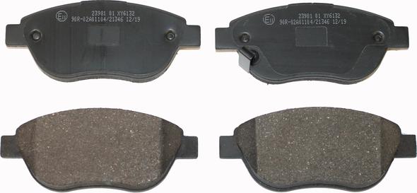 NATIONAL NP2527 - Brake Pad Set, disc brake www.parts5.com