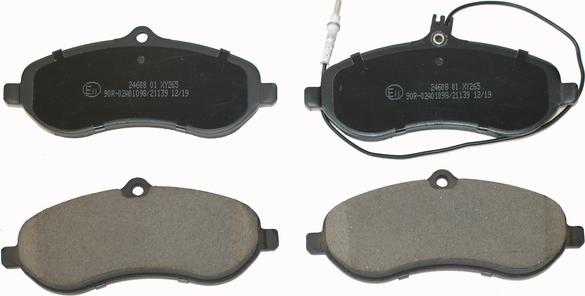 NATIONAL NP2115 - Brake Pad Set, disc brake www.parts5.com