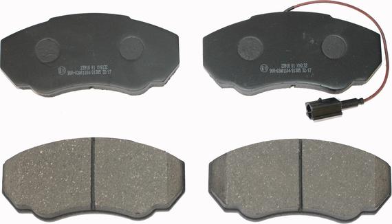 NATIONAL NP2135 - Brake Pad Set, disc brake parts5.com