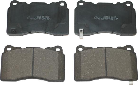 NATIONAL NP2768 - Brake Pad Set, disc brake www.parts5.com