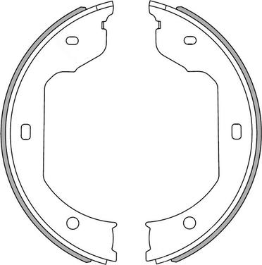 NATIONAL NS4031 - Brake Shoe Set parts5.com