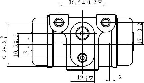 NATIONAL NWC5057 - Спирачно цилиндърче на колелото www.parts5.com