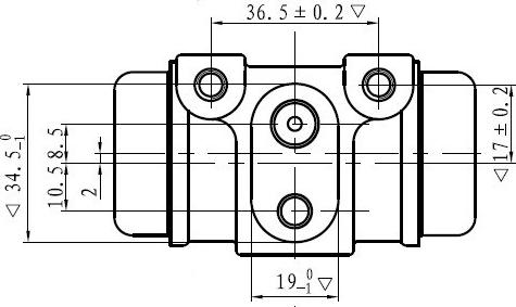 NATIONAL NWC5004 - Cilindro de freno de rueda www.parts5.com