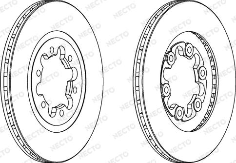 Blue Print ADM54390 - Disc frana www.parts5.com