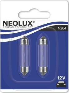 NEOLUX® N264-02B - Ampoule, feu éclaireur de plaque www.parts5.com