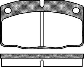 FORMA 160 - Brake Pad Set, disc brake www.parts5.com