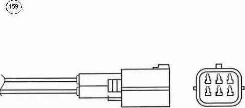 NGK 94805 - Sonda Lambda www.parts5.com