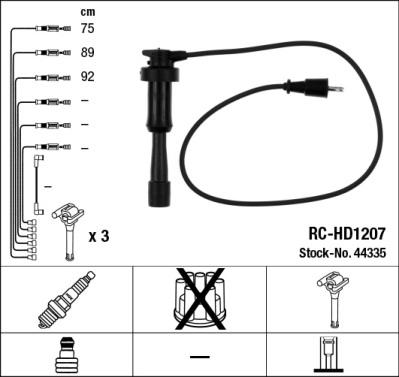 NGK 44335 - Ignition Cable Kit www.parts5.com