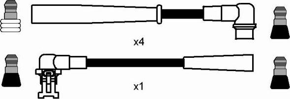 NGK 7368 - Sada zapaľovacích káblov www.parts5.com