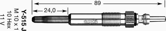 NGK 6892 - Glow Plug parts5.com