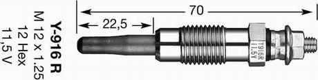 NGK 2785 - Bujie incandescenta www.parts5.com