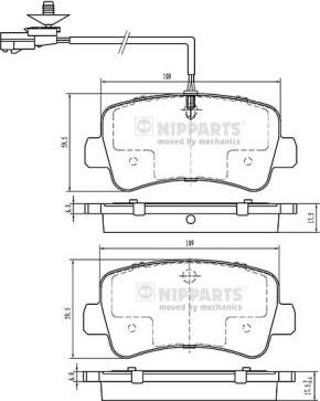 Valeo 302407 - Komplet kočnih obloga, disk kočnica www.parts5.com