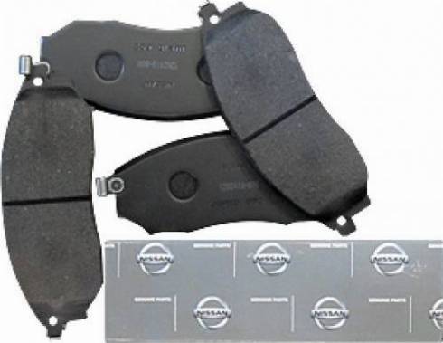 NISSAN 41060-EB325 - Brake Pad Set, disc brake parts5.com