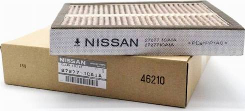 NISSAN B7277-1CA1A - Filtru, aer habitaclu www.parts5.com