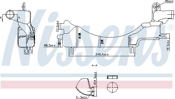 Nissens 996334 - Nestesäiliö, jäähdytysneste www.parts5.com