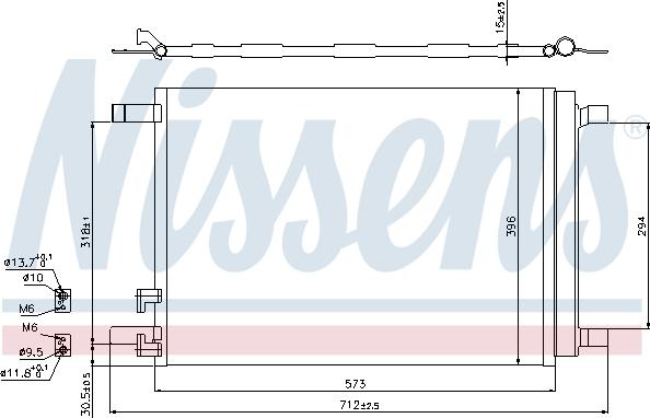 Nissens 940319 - Condensador, aire acondicionado www.parts5.com