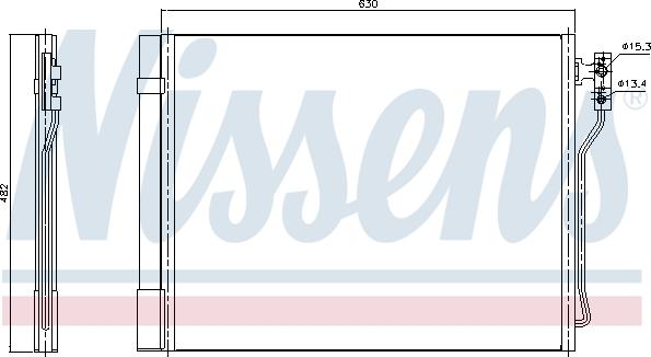 Nissens 940370 - Condensador, aire acondicionado www.parts5.com