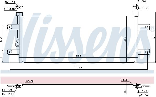 Nissens 940264 - Lauhdutin, ilmastointilaite www.parts5.com