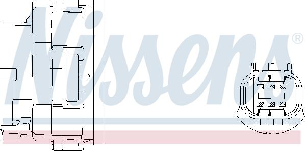 Nissens 955152 - Throttle body www.parts5.com