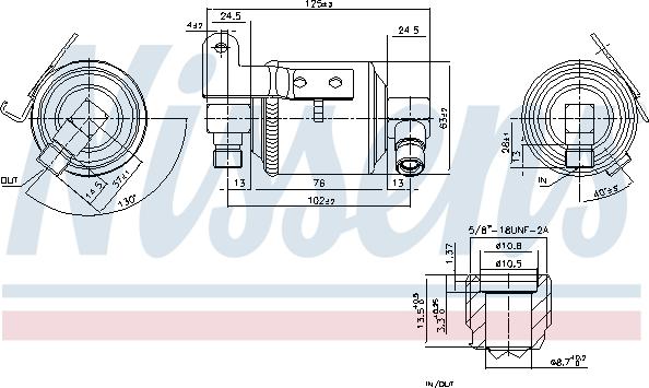 Nissens 95109 - Trockner, Klimaanlage www.parts5.com