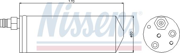 Nissens 95363 - Uscator,aer conditionat www.parts5.com