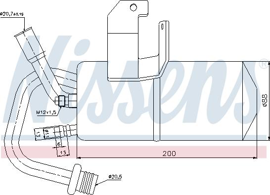 Nissens 95317 - Dryer, air conditioning www.parts5.com