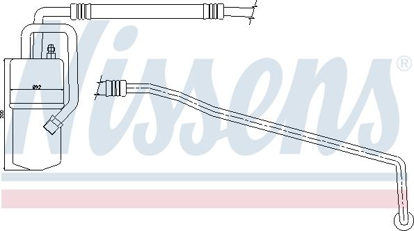 Nissens 95375 - Dryer, air conditioning parts5.com