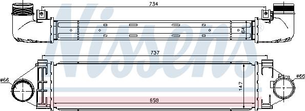 Nissens 96472 - Chłodnica powietrza doładowującego www.parts5.com