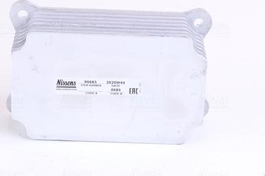 Nissens 90683 - Oil Cooler, engine oil www.parts5.com