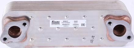 Nissens 90827 - Oil Cooler, engine oil parts5.com