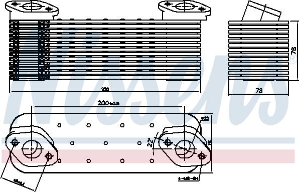 Nissens 90756 - Radiator ulei, ulei motor www.parts5.com