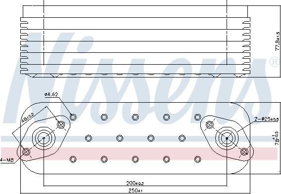 Nissens 91465 - Radiator ulei, ulei motor www.parts5.com