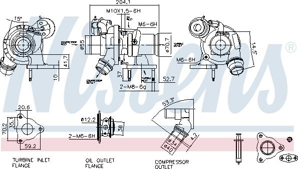 Nissens 93444 - Charger, charging system www.parts5.com