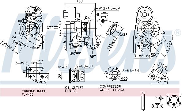 Nissens 93447 - Urządzenie doładowujące, system doładowania www.parts5.com