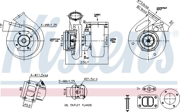 Nissens 93663 - Punjač, punjenje www.parts5.com