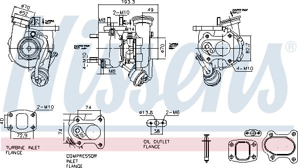 Nissens 93829 - Punjač, punjenje www.parts5.com