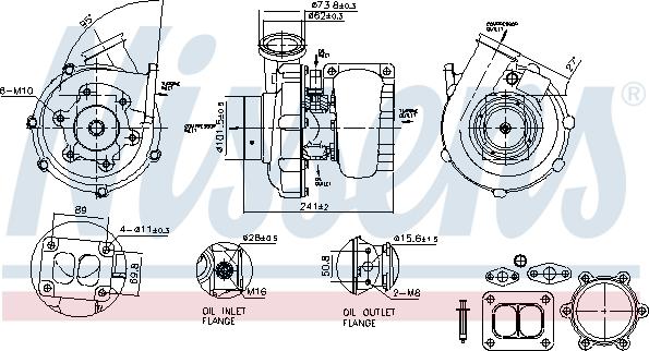 Nissens 93337 - Urządzenie doładowujące, system doładowania www.parts5.com