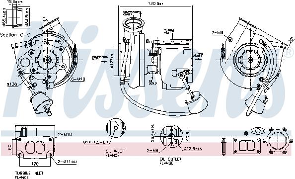 Nissens 93297 - Compresor,sistem de supraalimentare www.parts5.com