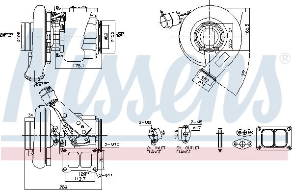 Nissens 93739 - Urządzenie doładowujące, system doładowania www.parts5.com