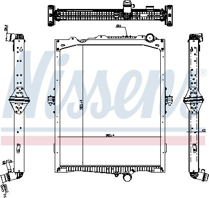 Nissens 65479 - Chladič, chlazení motoru www.parts5.com