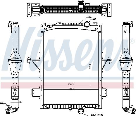 Nissens 65624 - Radiator, racire motor www.parts5.com