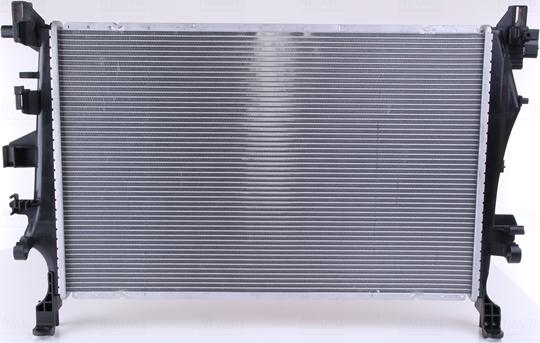 Nissens 606445 - Radiator, engine cooling www.parts5.com