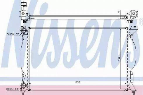 Nissens 60304 - Hladilnik, hlajenje motorja www.parts5.com