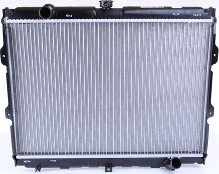 Nissens 67046 - Radiator, engine cooling parts5.com