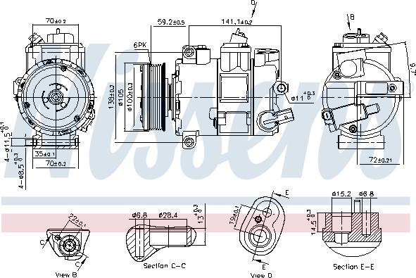 Nissens 890773 - Kompresszor, klíma www.parts5.com